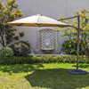 outdoors Sunscreen Parasol aluminium alloy Sandy beach Sunshade hotel courtyard Terrace Rome Sunshade
