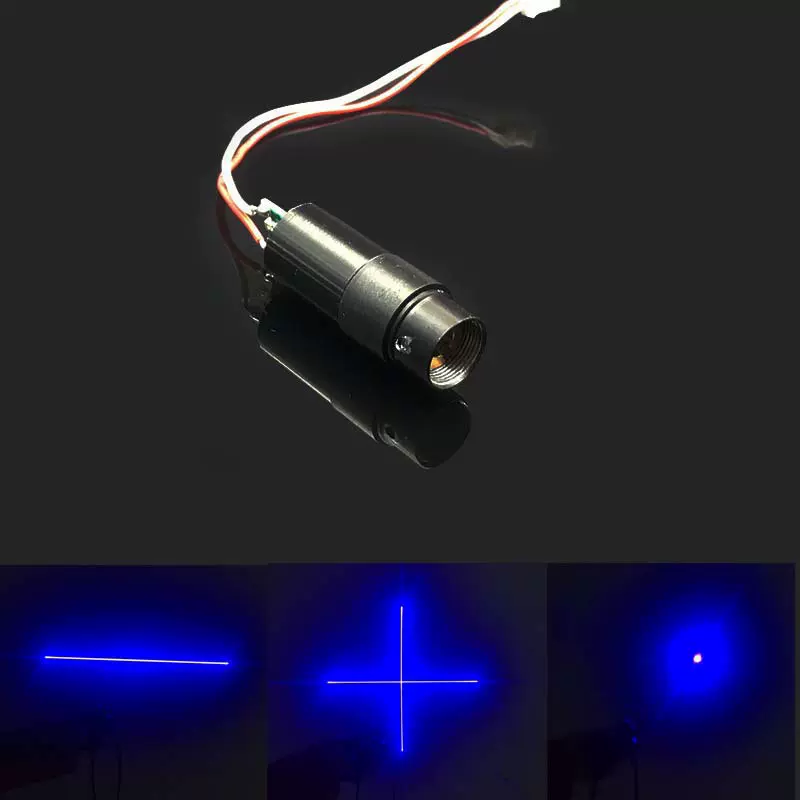 蓝色光激光头模组二极管厂家 6.0 6.5  1-5MW