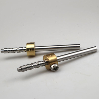 厂家定制往复丝杆非标零件机加工cnc加工五金加工长轴加工|ms