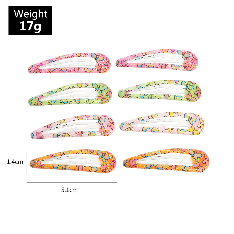 Candy Color Butterfly Hair Clip display picture 1