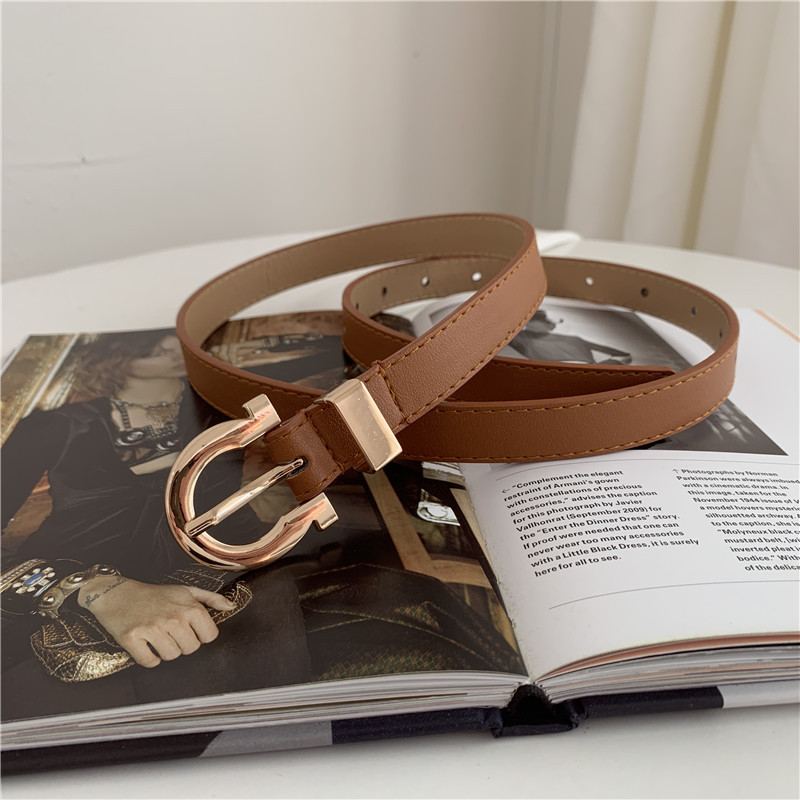 Fashion Trendy Simple Wild Belt display picture 7