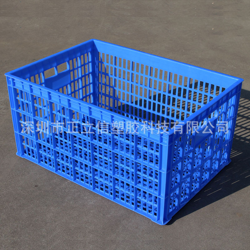 加厚 1米大筐快递筐服装蔬菜箩收纳货框长方形储物框物流周转筐箱