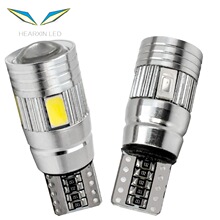 ����ֱ�� ����led�� canbus T10 5630 6SMD ���� W5W ledʾ����