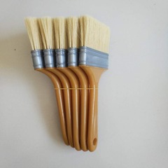 Manufacturer wholesale plastic handle non-shedding nylon board brush dust removal cleaning brush paint paint brush transplanted bristle brush