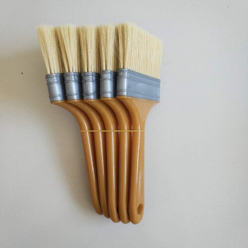 Manufacturer wholesale plastic handle non-shedding nylon board brush dust removal cleaning brush paint paint brush transplanted bristle brush