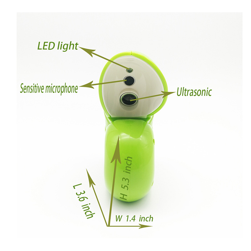 亚马逊跨境超声波狗狗止吠器 室内驱狗器防狗叫动物驱赶器
