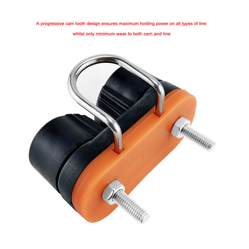 Cross-border double nylon strap guide ring ball rope clamp tensioner automatic rope clamp plate Pilates fitness equipment