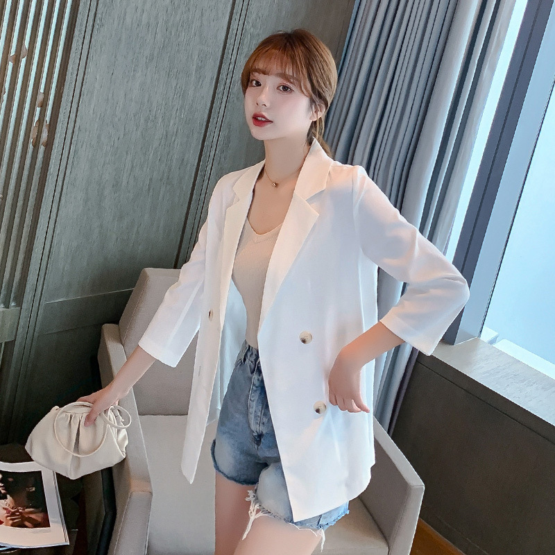 summer Thin section Cotton and hemp suit coat 2020 new pattern Korean Edition Easy leisure time temperament man 's suit jacket