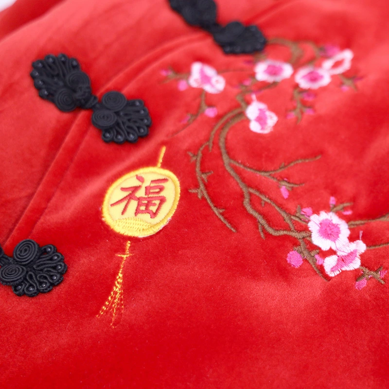 Winter children's set, dress, Hanfu, special occasion clothing