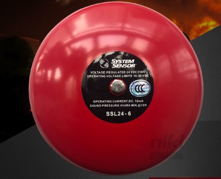 NOTIFIER诺帝菲尔SSL24-6 SSM24-6盛赛尔警铃 火灾报警器消防设备