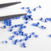 Blue gemstone, sapphire jewelry, 1mm, 2mm, wholesale