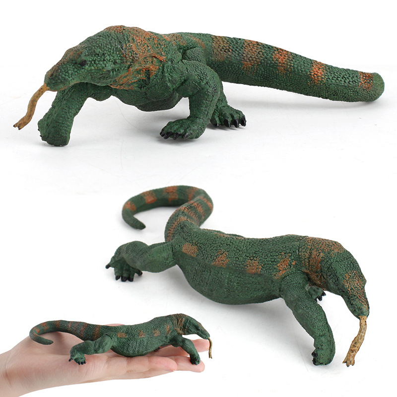 Comercio exterior Venta caliente simulación bosque animal sólido modelo estático paraguas lagarto gigante ciempiés Python niños cognitiva juguete