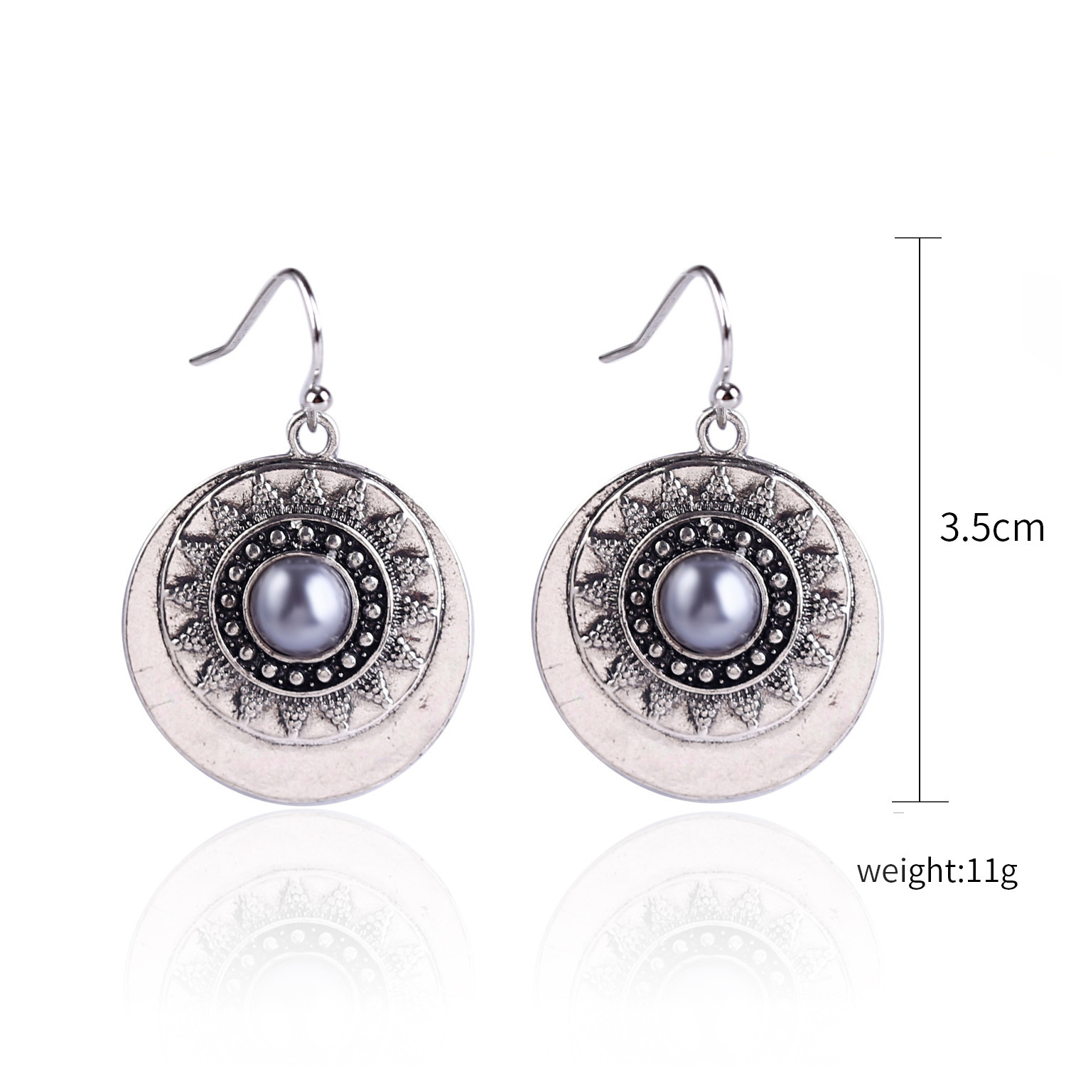 Nihaojewelry Creative Geometric Fashion Exaggerated Earrings Wholesale display picture 50