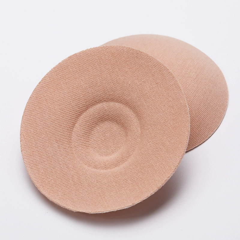 Anti-Bump No-Mark Противостоковая нашивка для груди из чистого хлопка Губка для груди Нелипкая нашивка для груди Многоразовая Моющаяся