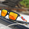 KDEAM colorful real film polarized sunglasses casual box sunglasses colorful trendy glasses KD2501pro
