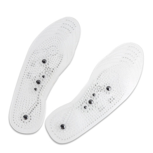 Yellow 5-Piece Magnetic Insoles Manufacturer to Distribute Transparent Magnetic Insoles Universal for Men and Women Breathable Acupressure