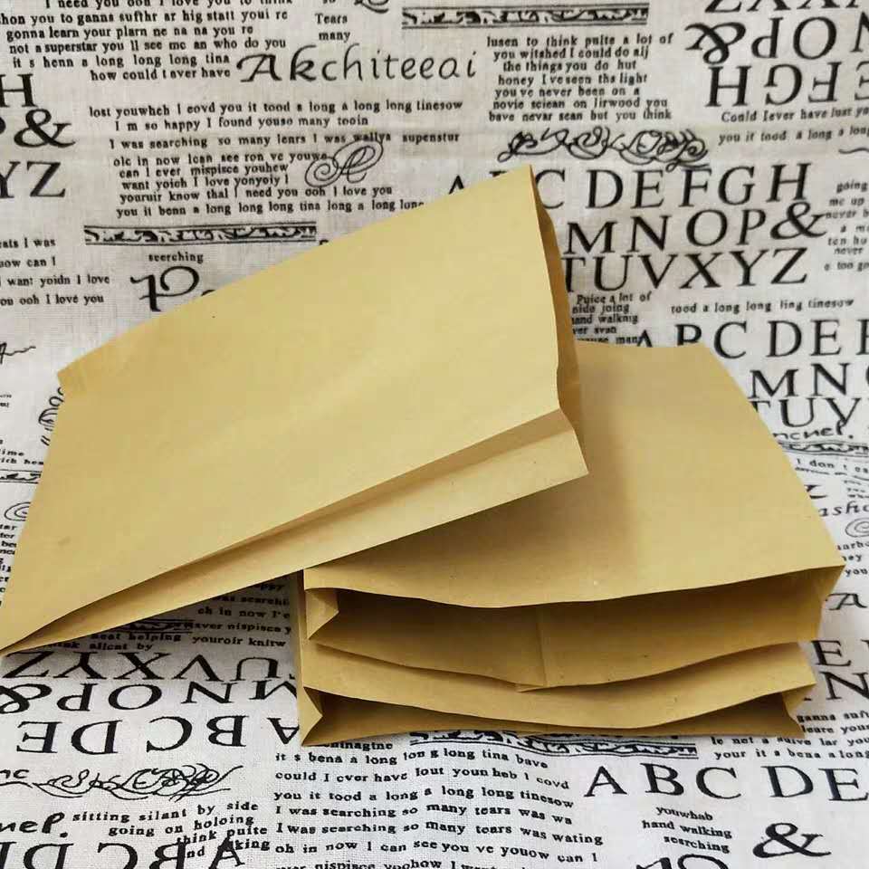 三角牛皮肉夹馍煎饼酱香饼烧饼锅盔灌饼烘培早点小吃打包防油纸袋