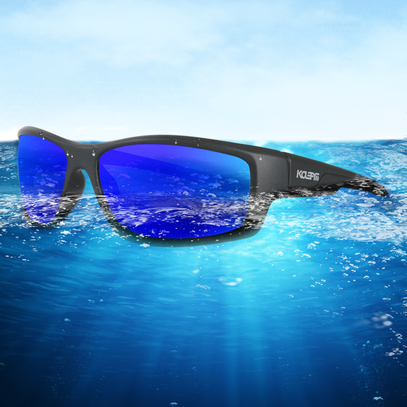 KDEAM超轻浮水偏光太阳镜户外运动冲浪眼镜外贸男女炫彩墨镜 7078阿里巴巴