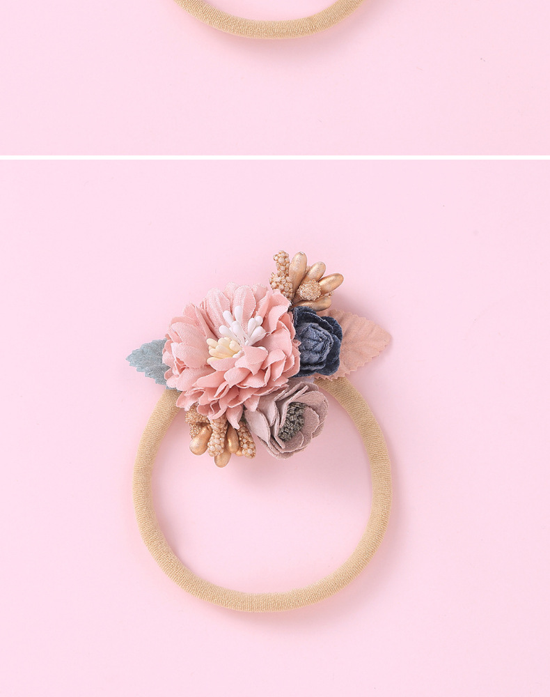 Cute Flower Nylon Hair Tie display picture 4