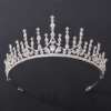 Elite metal jewelry for bride, cute hair accessory suitable for photo sessions, crown for princess