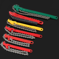 Manufacturer wholesale double-row chain type filter wrench, belt type handcuff type filter wrench auto repair tools