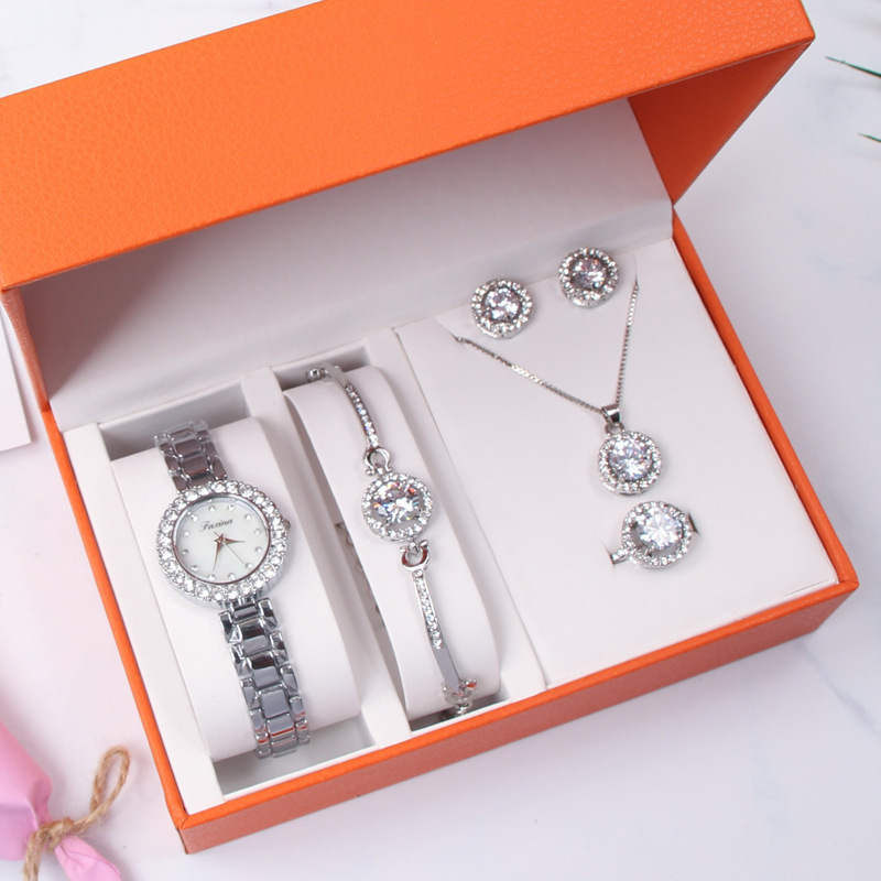 Fasina new simple ladies watch five-piec...