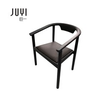 巨一北欧现代家用餐椅实木椅子靠背凳子休闲创意网红轻奢书桌椅