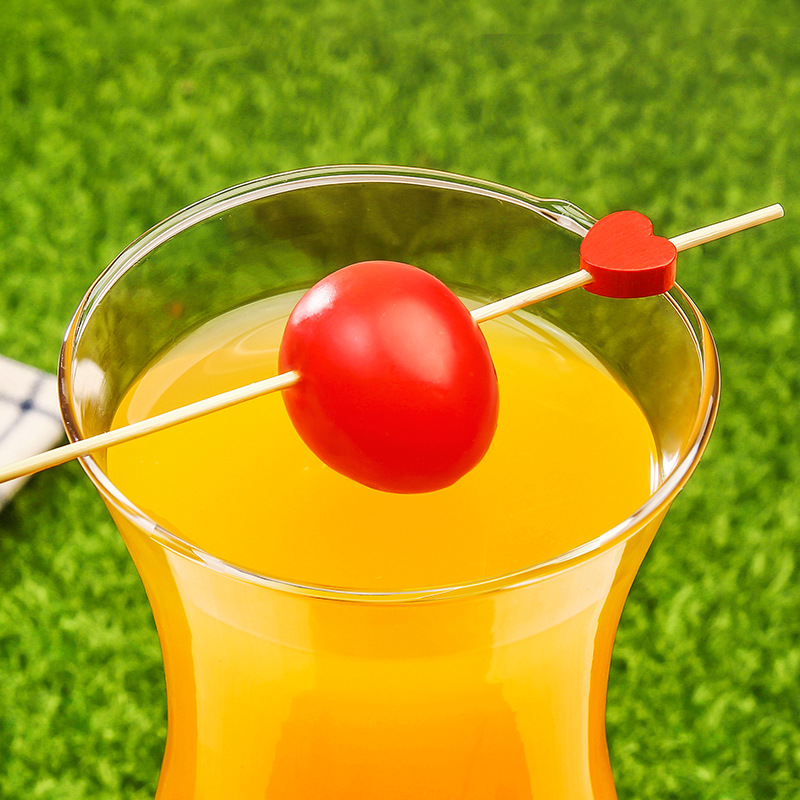 水果签 爱心水果签 一次性水果签