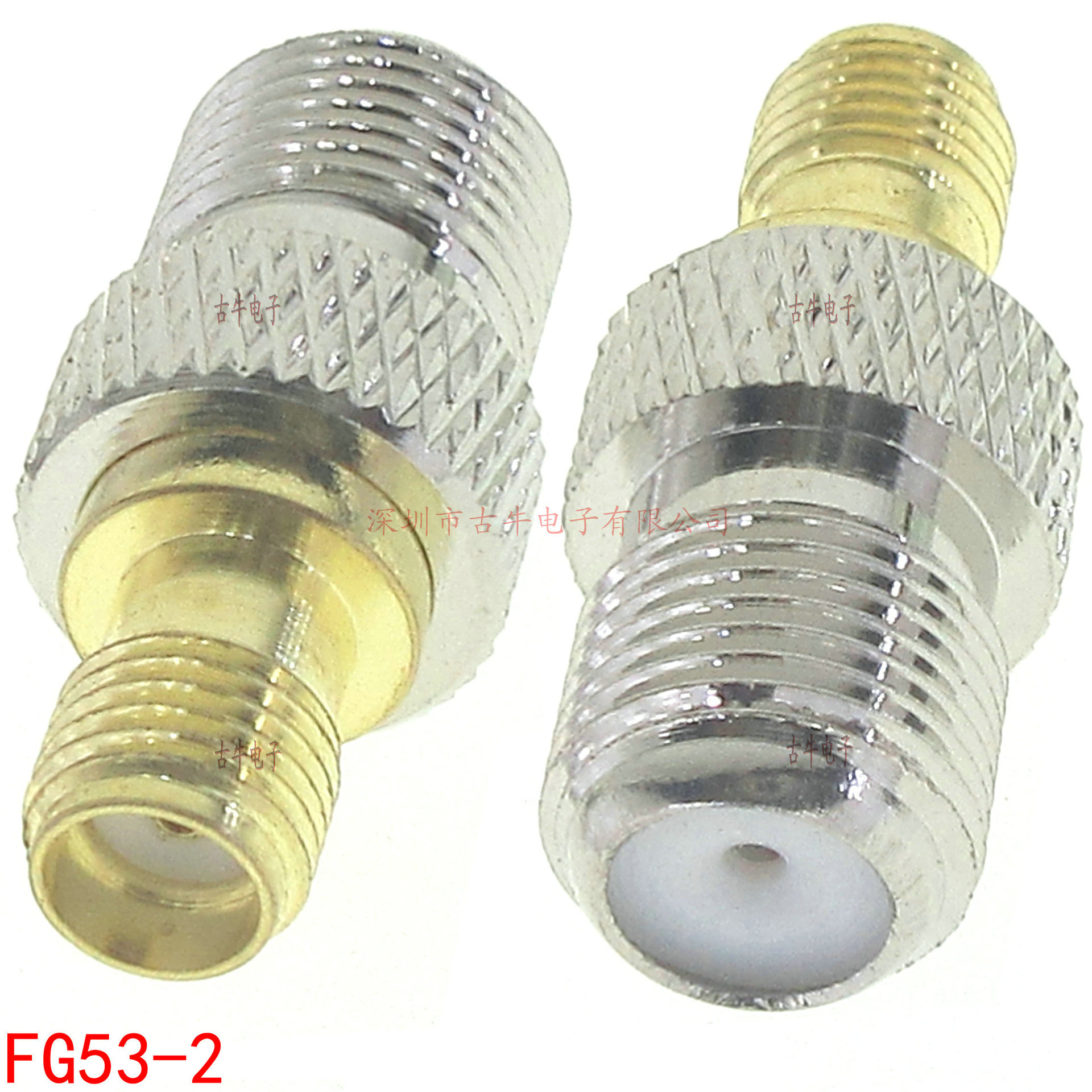 SMA母头转F头母头 SMA转换头 射频同轴英制F头转换头 FG53-2