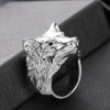 Zhenrong Wish new domineering Arctic wolf ring Nordic mythical Viking warrior wolf Fantrier men's ring