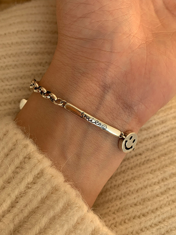 【S3】Alphabet Smiley Bracelet