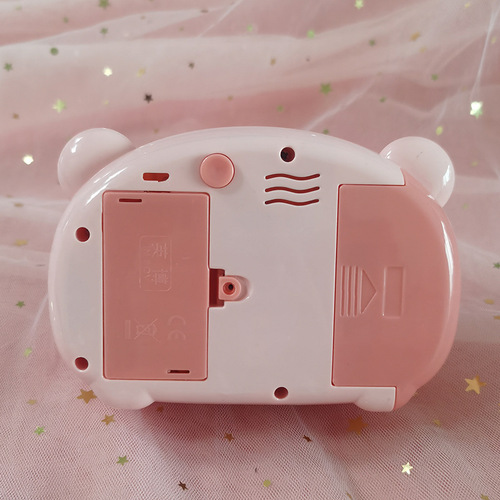 Electric piggy bubble machine toy same style internet celebrity girl heart children cartoon Gatling bubble gun