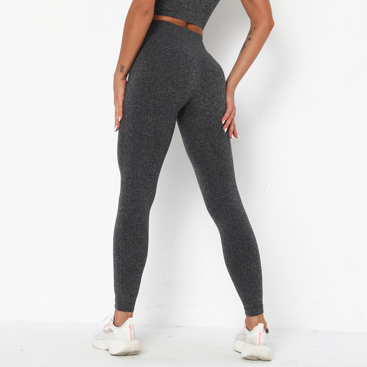 seamless knitted quick-drying fitness pants  NSLX51686