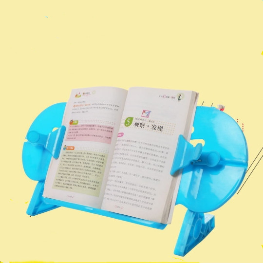 儿童书架阅读架小学生防近视书夹器高度可调儿童读看书架直销批发|ru