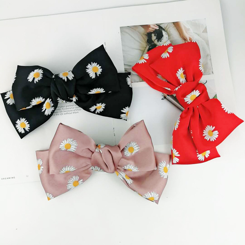 Hairgrip with bow handmade