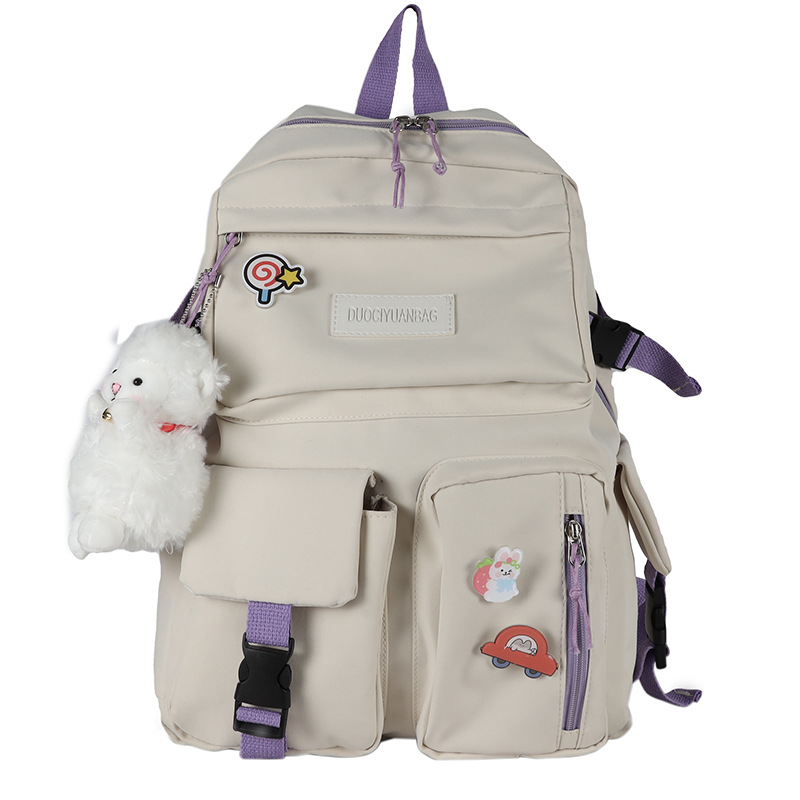 Étudiant Occasionnel A Frappé Le Sac D&#39;école De Couleur display picture 26