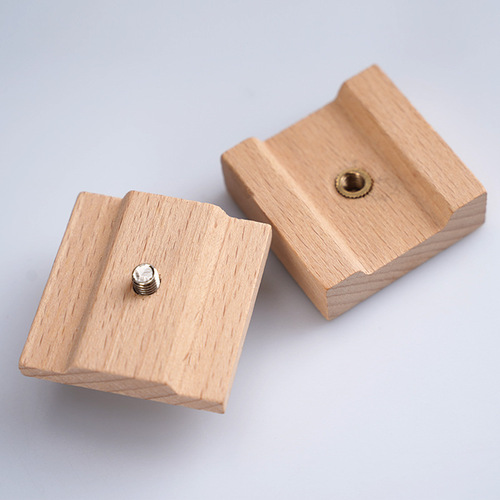 Leather edge sanding paper holder, beech wood sandpaper clamp, handmade DIY leather edge trim, edge sealing, polishing sandpaper holder