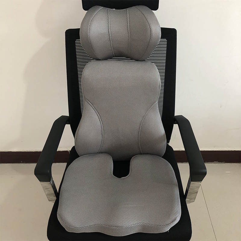 Pillow Waist Seat cushion suit Memory Foam Slow rebound Cushion Seat cushion to work in an office Seat cushion automobile Lumbar pillow Seat cushion a set