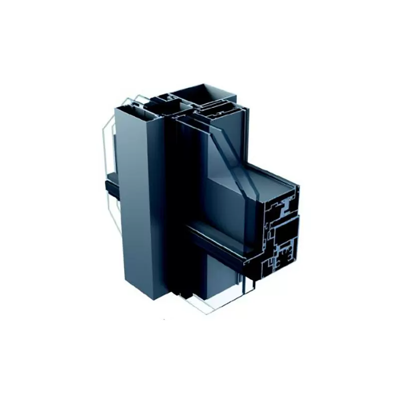 兴发铝材 智慧“挂钩式”全隐框中构成半隐幕墙|明框中空玻璃幕墙