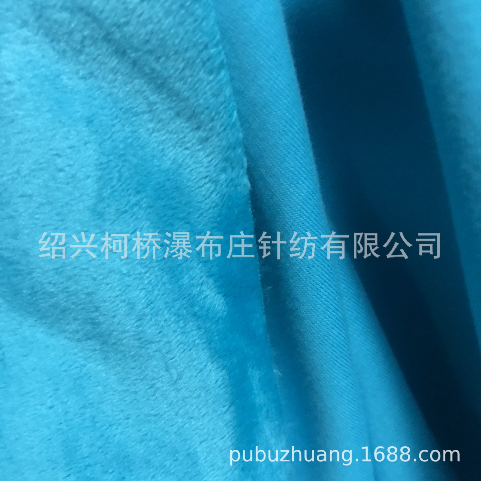 厂家直销针织全棉氨纶汗布复合超柔短毛绒面料 保暖面料