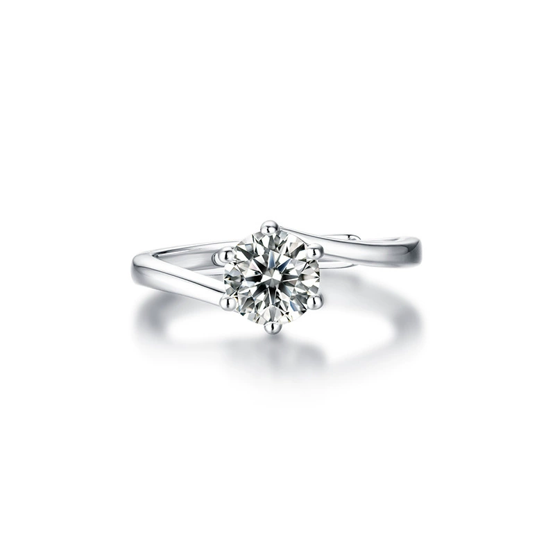 Tide, universal wedding ring, silver 925 sample, Birthday gift