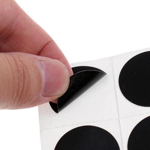 Bicycle glue-free tire patch 48pcs*25MM round wholesale tire patch mountain bike riding accessories and equipment