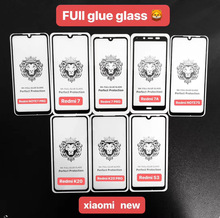 New新款獅子底板鋼化玻璃Redmi 4X Redmi 5 PLUS X5514手機保護膜