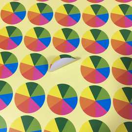 定做   红色箭头不干胶标签 彩色不干胶贴纸 不干胶标签定做