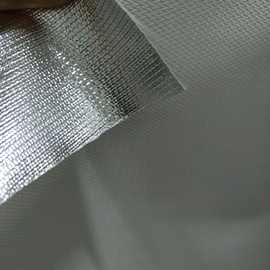 厂家生产铝箔布防火隔热铝箔玻纤布材质可缝纫防火服面料现货