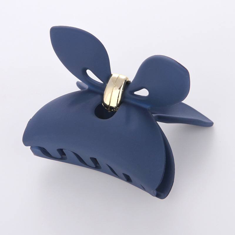 Korea Cute Bow Solid Color Catch Clip display picture 8