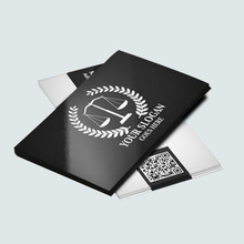 定制高檔名片pvc印刷商用教育印logo會員卡制作銅版紙個性設計