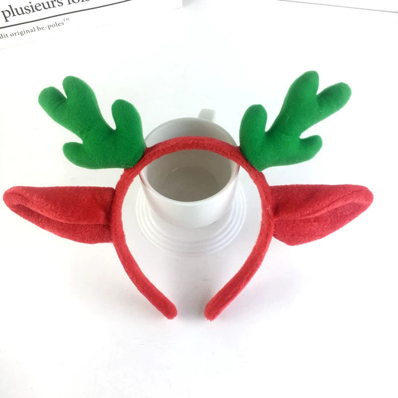 Christmas cute red hair accessory, children's headband for adults, funny hairpins, dress up