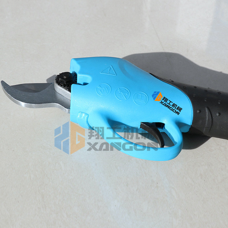 果农电动手持式园艺剪刀不锈钢盆景修枝剪 果树园林锂电池剪枝器