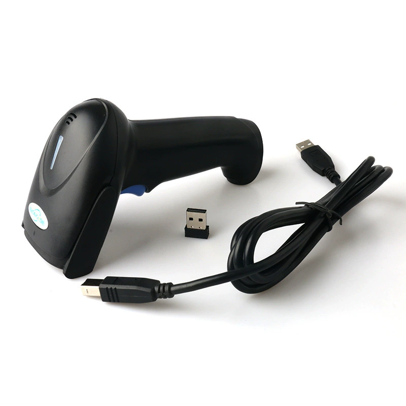  2D Wireless Scanner (Wanku VS6132G) Handheld Barcode & QR Reader, USB Dongle, Auto-Scan